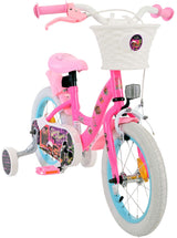 Volare Dolls Children's Bicycle - Girls - 14 Inch - Pink