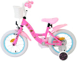 Volare Dolls Children's Bicycle - Girls - 14 Inch - Pink