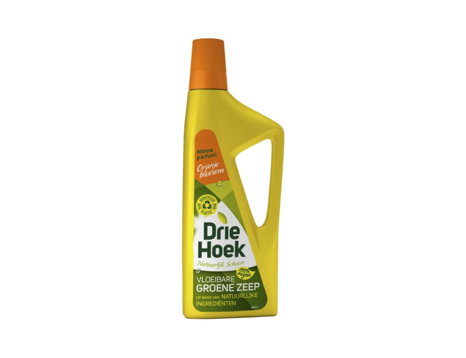 Triangle soap triangle liquid green soap - Orange blossom - 725ml