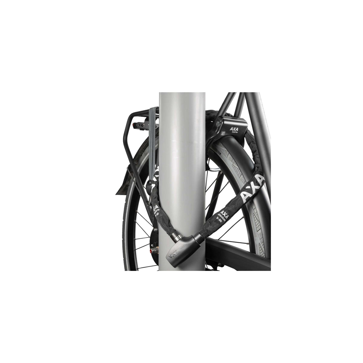 Axa kædelås absolut 5-110cm sort