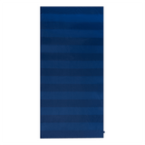 Rayures vibrantes | Serviette en microfibre bleu 135 x 65 cm
