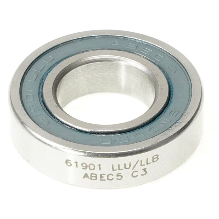 Enduro bearings 61901 llu llb cn a5 - abec 5 (radial) - 12x24x6