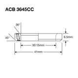 Enduro Lager balhoofd acb 3645 bocc 30.2x41x6.5 (36x45°)