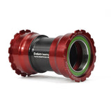 Enduro bearings torqtite bottom bracket - pf30 to 30mm (narrow) - ac ss - red