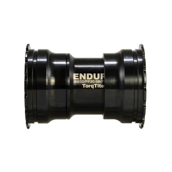 Enduro bearings torqtite bottom bracket - pf30 to 30mm (narrow) - a c ss - black