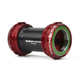 Enduro bearings t47 bottom bracket to 30mm - ac ss - red