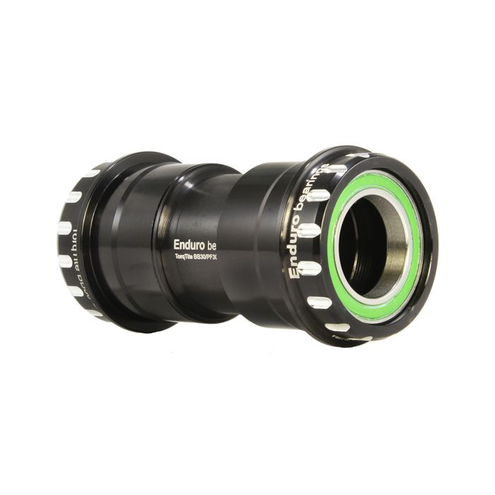 Enduro bearings torqtite bottom bracket - bb30 to gxp - ac ss - black