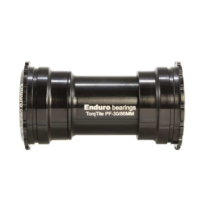 Enduro bearings torqtite bottom bracket - bb386 to gxp - ac ss - black