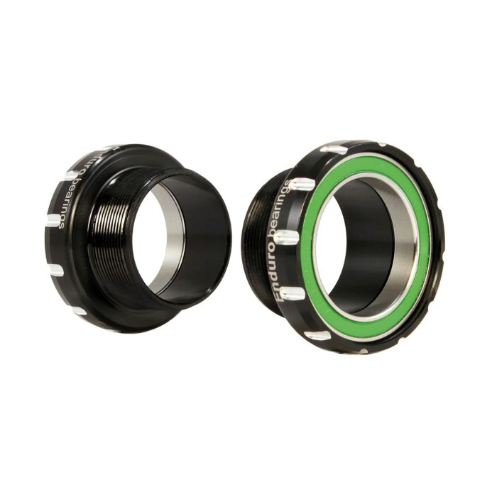 Enduro bearings bsa 68 73mm bottom bracket to 30mm - ac ss - black