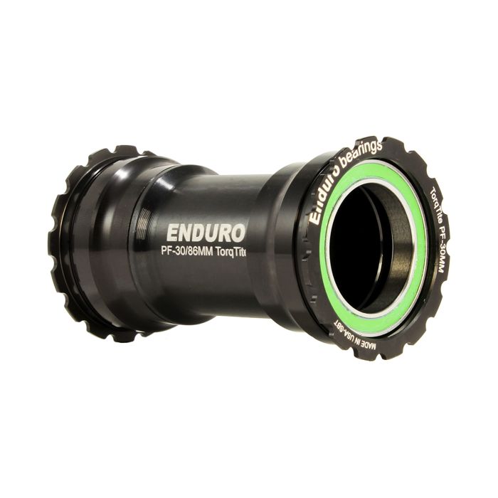 Enduro bearings torqtite bottom bracket - bb386 to 30mm - xd-15 pro - black