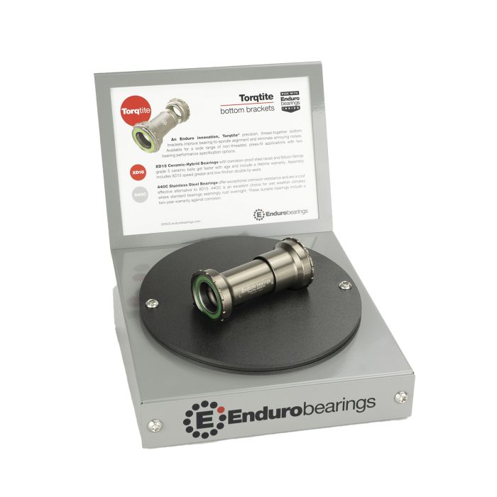Enduro bearings complete counter display - torqtite top cap