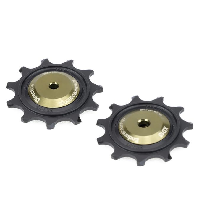 Enduro bearings jockey wheel set directline xd-15 - shimano dura ace - 12 speed - graphite