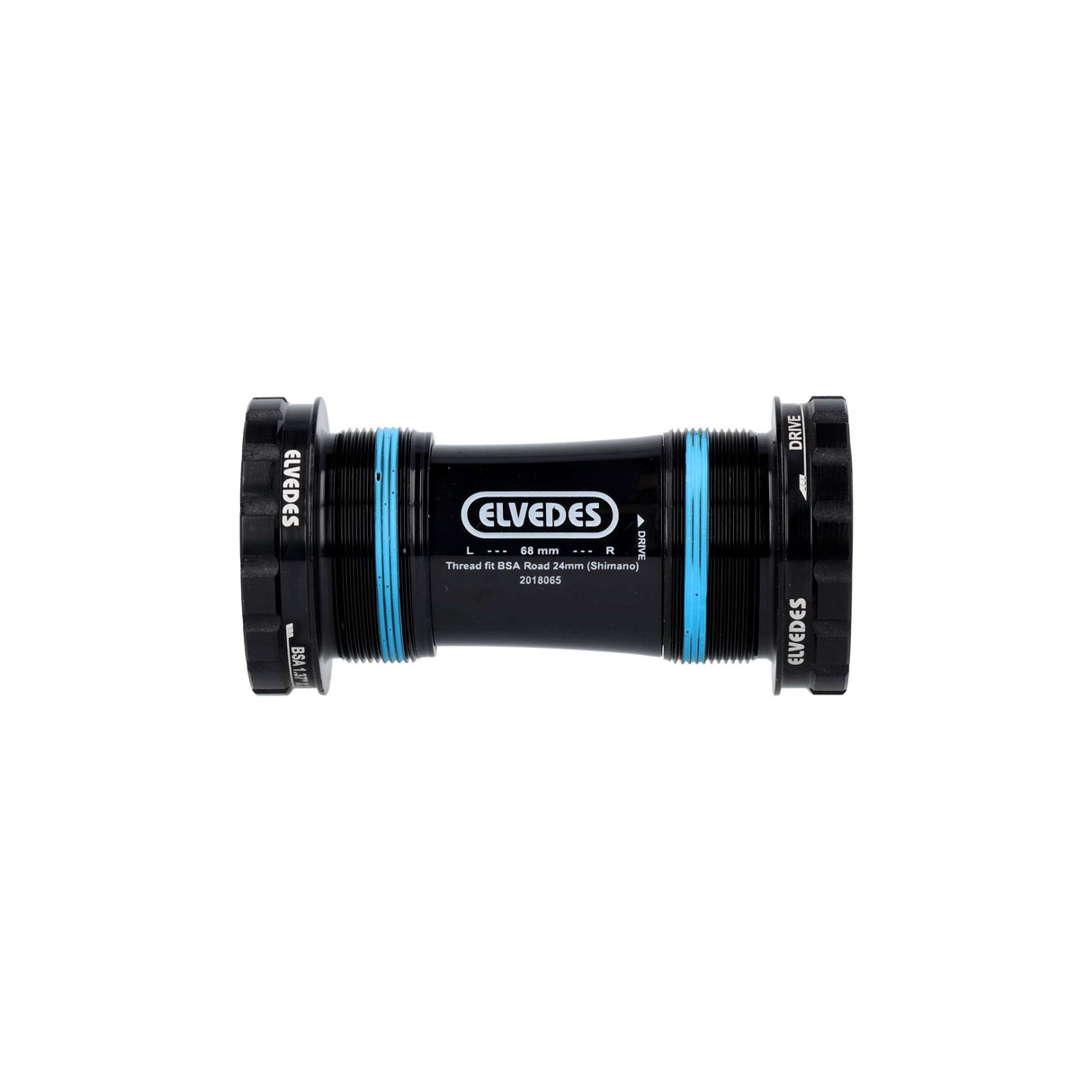 Játékos tengely Elvedes Hollowtech Shimano Race 24 mm fekete