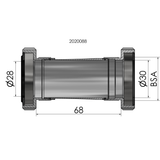 Trapas Elvedes Thread fit BSA voor Praxis road MTB 68-73 mm