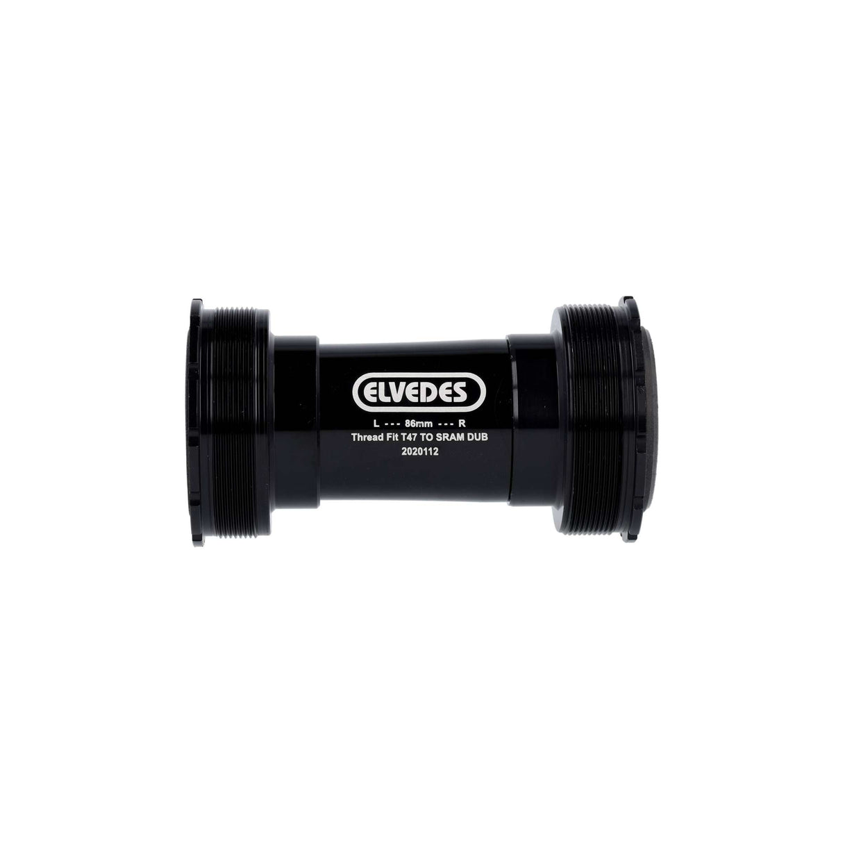 Bottom bracket Elvedes Thread fit T47 SRAM DUB internal 86 mm