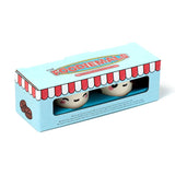 Foodiemals Set 2 Porcelain Espresso Cups