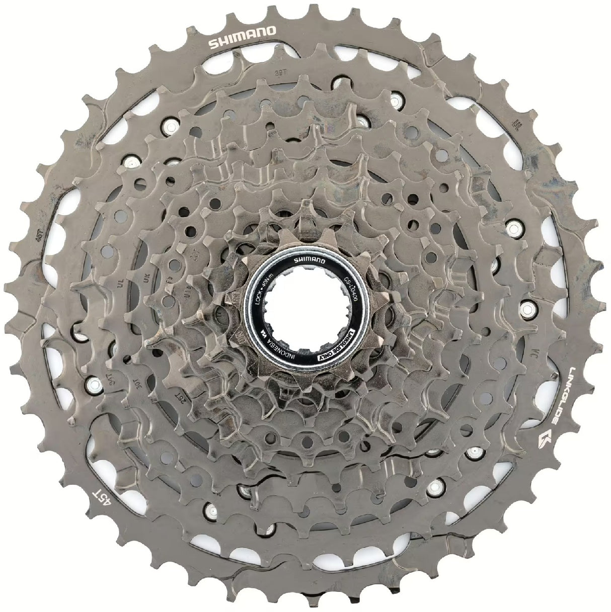 Shimano cassette cues 11v 11-45t cs-lg400 black