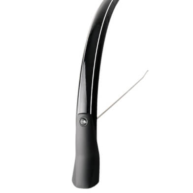 Eurofender Snello trasero trasero 46 mm - 28 pulgadas negras