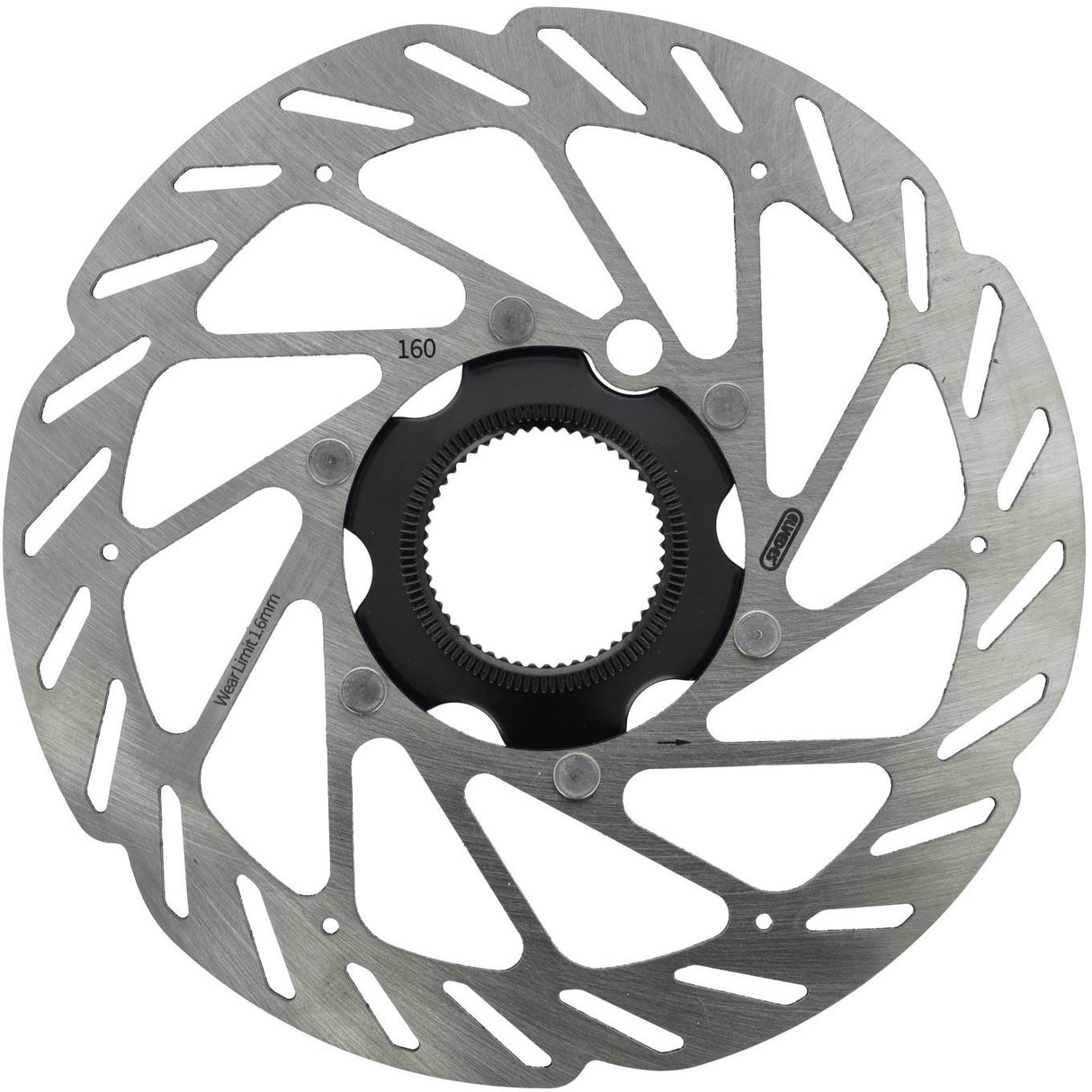 Elvedes brake disc Centerlock Ø160mm T = 1.8mm sensor magnet