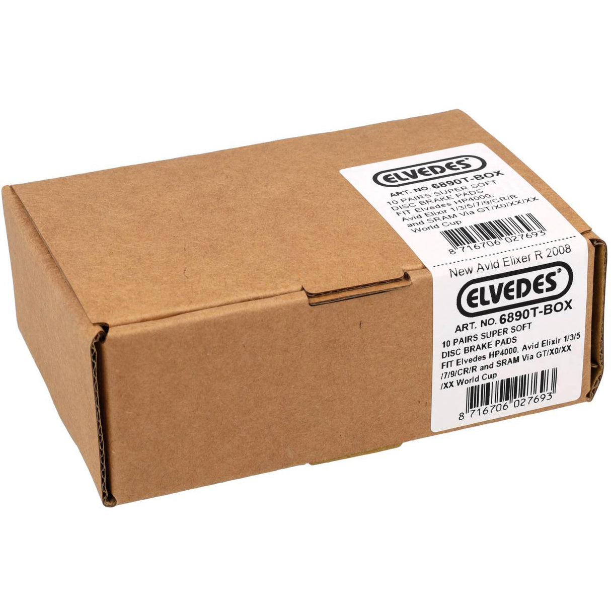 Blocs de frein à disque Elvedes 6890T (10PR)