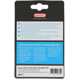 Elvedes diskinių stabdžių kaladėlių komplektas - shimano - organinis junginys (derva) - 1 pora