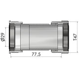 Elvedes Bas Bras Thread Fit T47A (Cervélo) pour Sram Dub