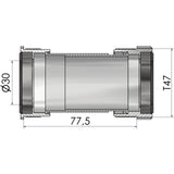 Elvedes bottom bracket thread fit T47A (Cervélo) for 30 mm
