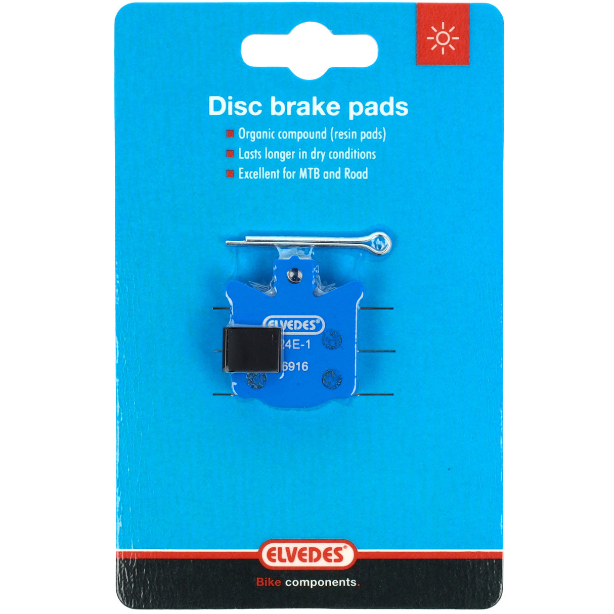 Elvedes disc brake blocks 6916 Soft