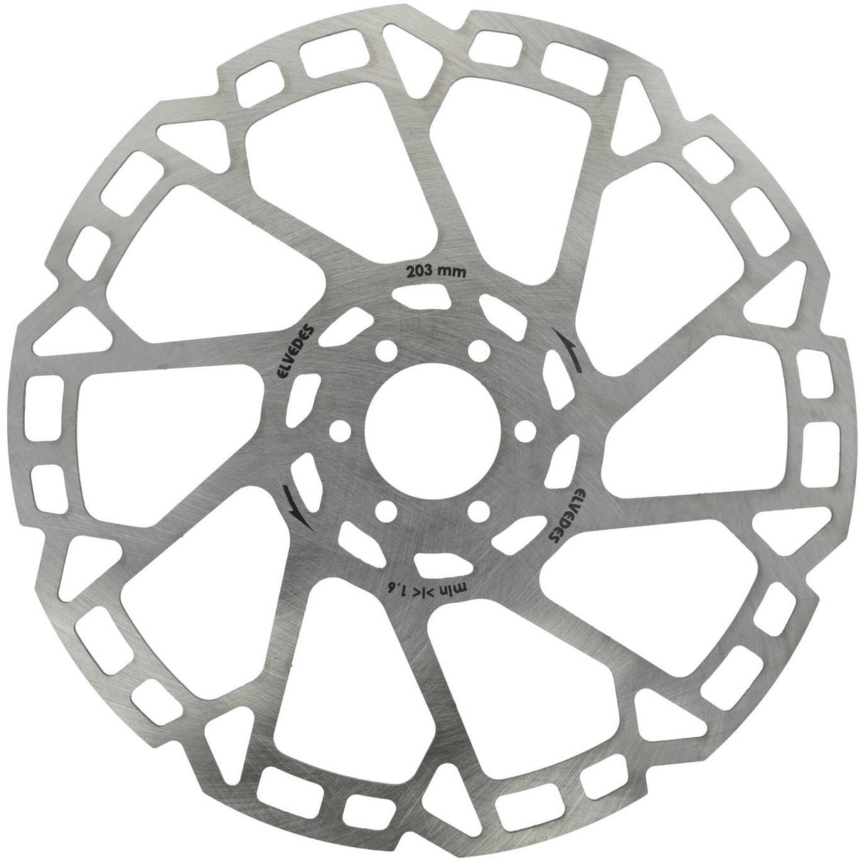 Elvedes remschijf 6-gaats ø203mm t=1,8mm