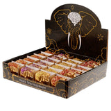 Mini metallic glitter lucky elephant collectible