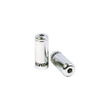Elvedes Cable Hat 5 mm de plata (50x) alumbre. ELV2012001