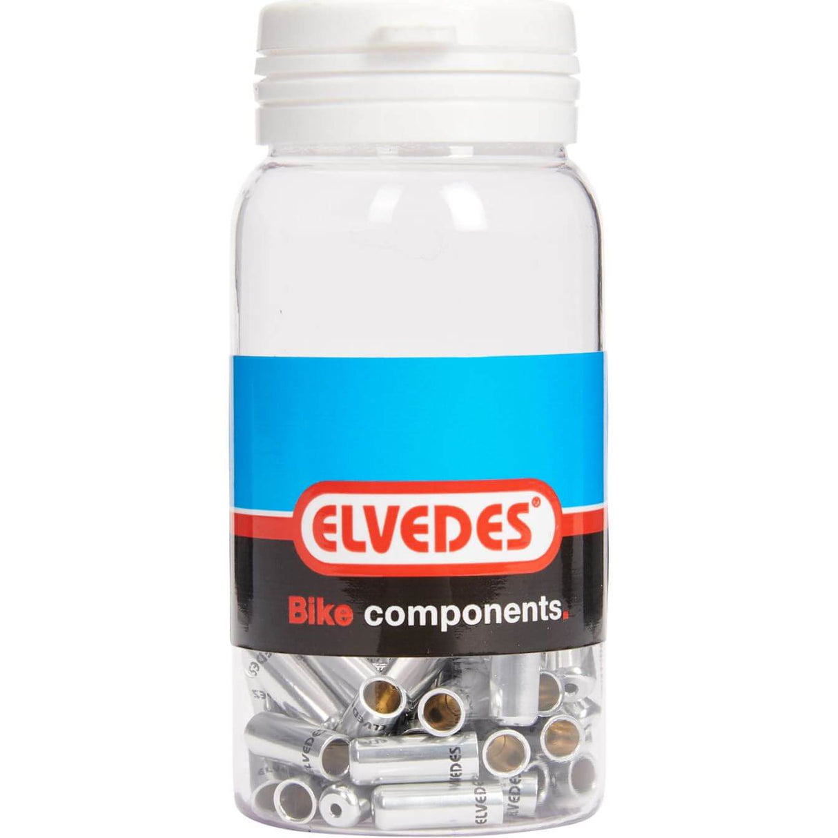 Chapeau de câble Elvedes 4,2 mm d'alun argent (50x). ELV2012007