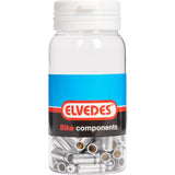 Chapeau de câble Elvedes 4,2 mm d'alun argent (50x). ELV2012007