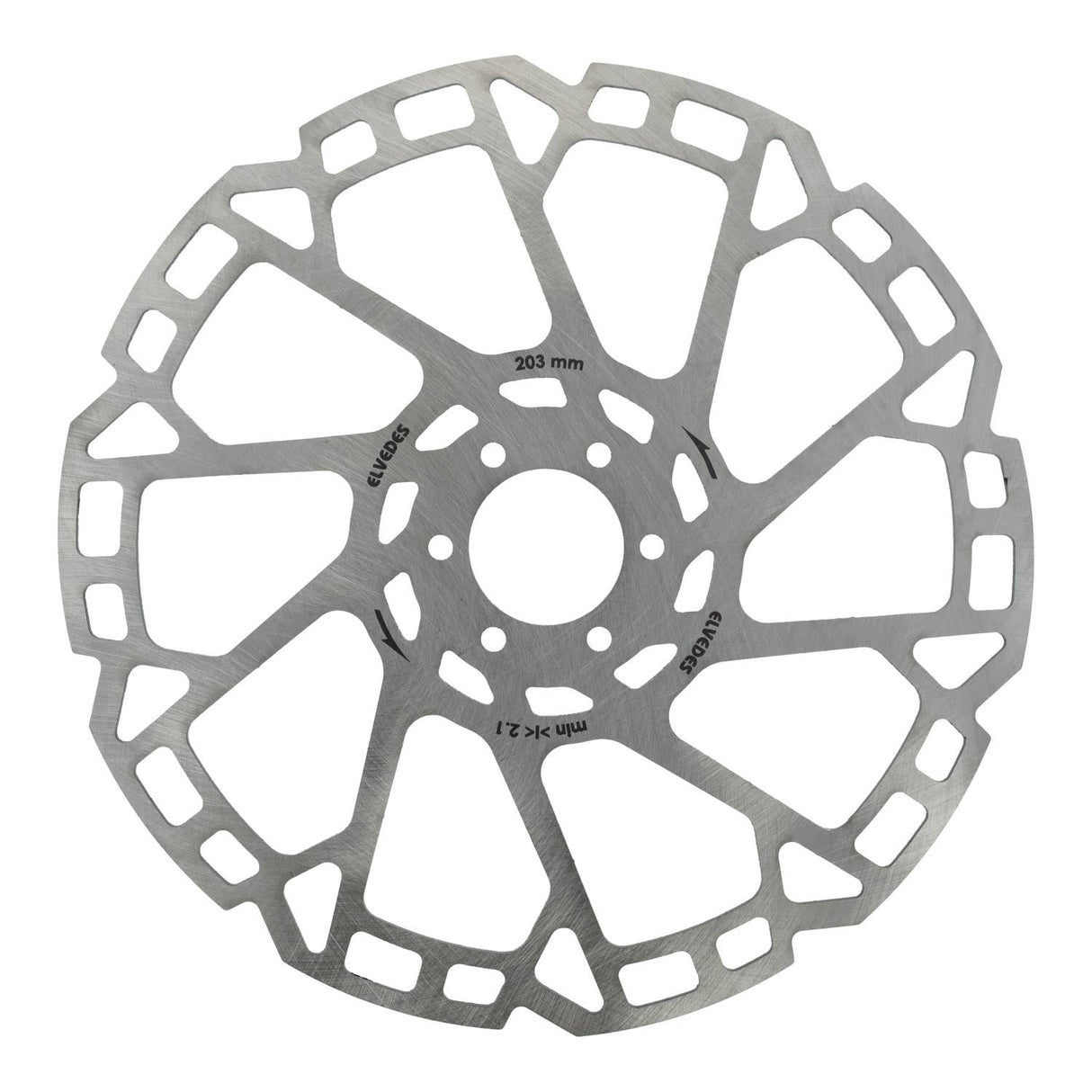 Elvedes brake disc 6-hole ø180mm t=2.3mm