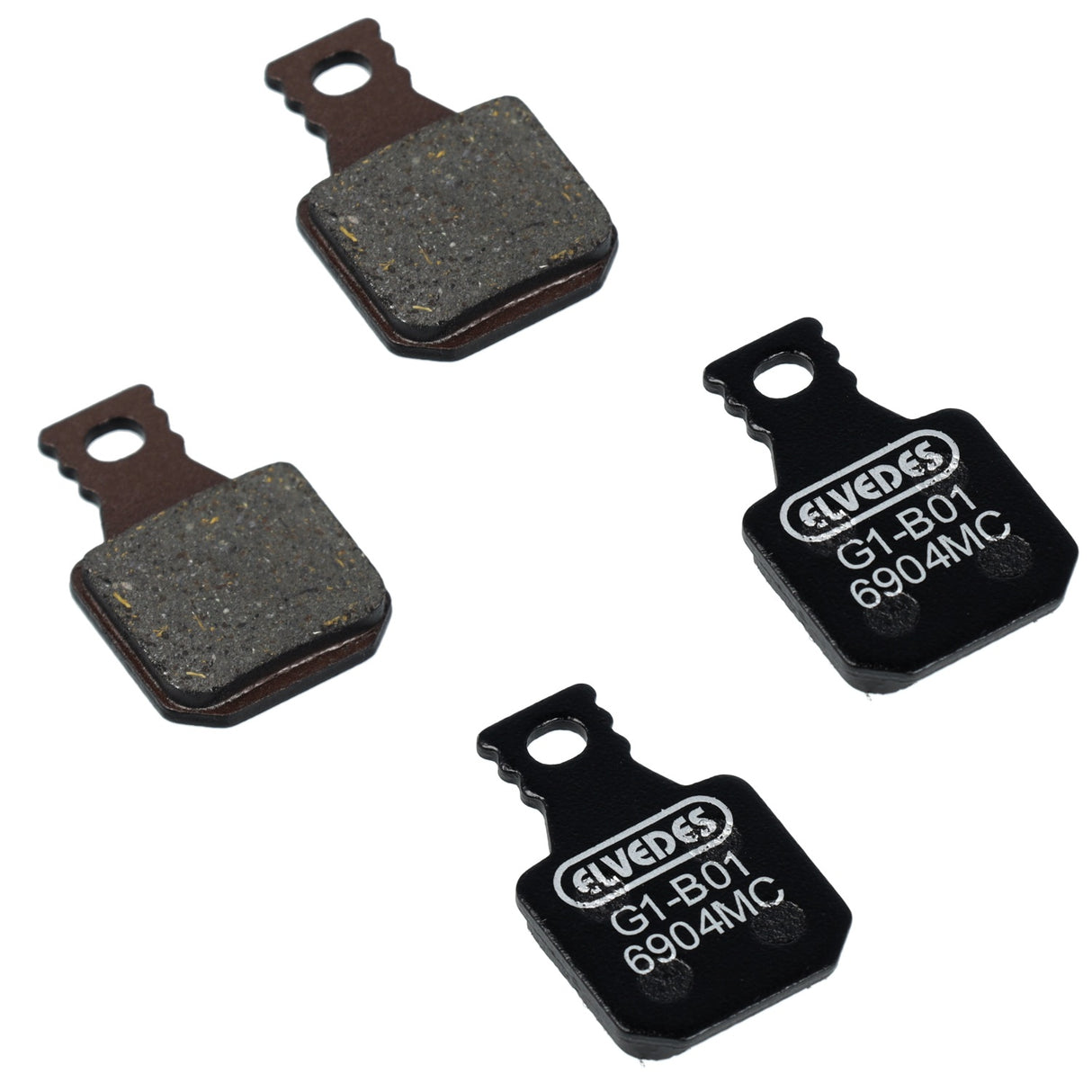 Elvedes disc brake blocks 6904MC Medium (2PR)