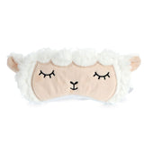 Plush sheep sleeping mask