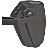 Ergotec Spiegel M-77 brazo corto 120 x 80-55 mm de arena negra de aluminio (K aprobado)