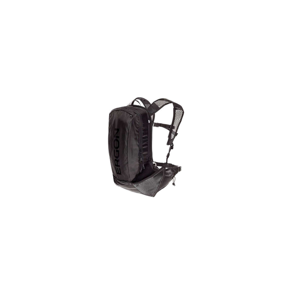 Ergon BX2 EVO Batock Black - Lightweight - vhodný pro jednodenní výlety - 10 + 1,5 l Objem - vodotěsný - polyester nylon - další systém upevňovacích prvků - včetně dešťového krytu
