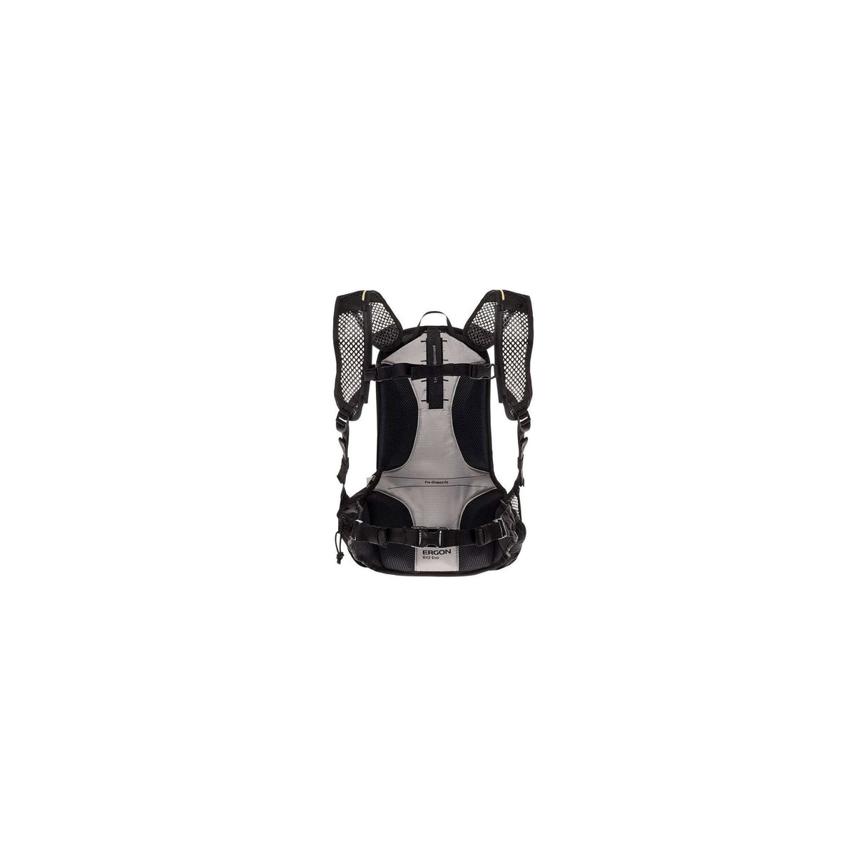 Ergon BX2 EVO Batock Black - Lightweight - vhodný pro jednodenní výlety - 10 + 1,5 l Objem - vodotěsný - polyester nylon - další systém upevňovacích prvků - včetně dešťového krytu
