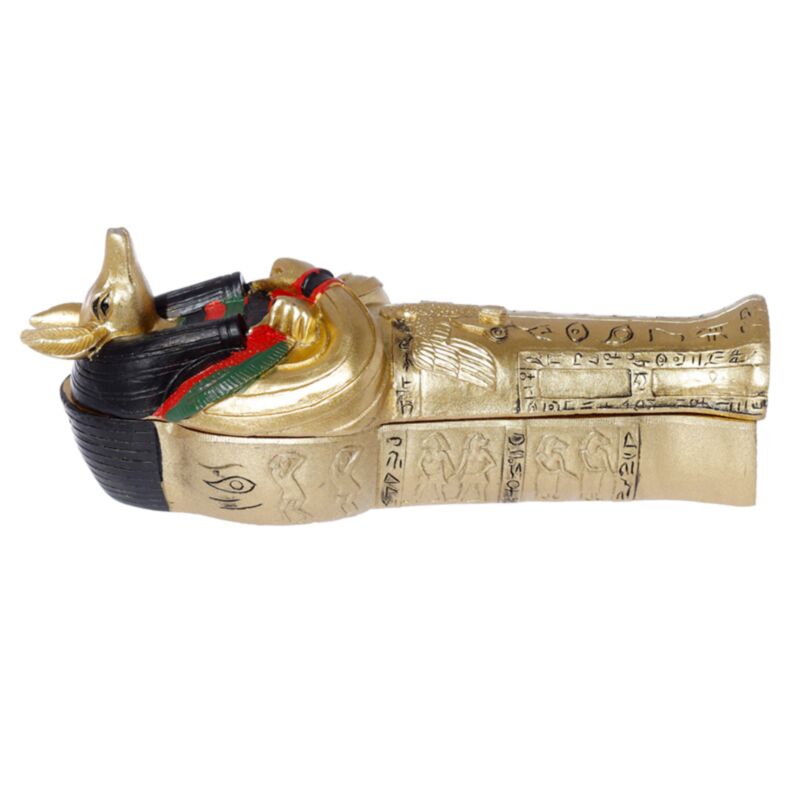 Egypt - Anubis sarkofág s mumií
