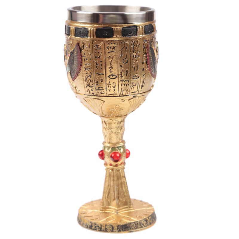 Decorative Egyptian Isis chalice