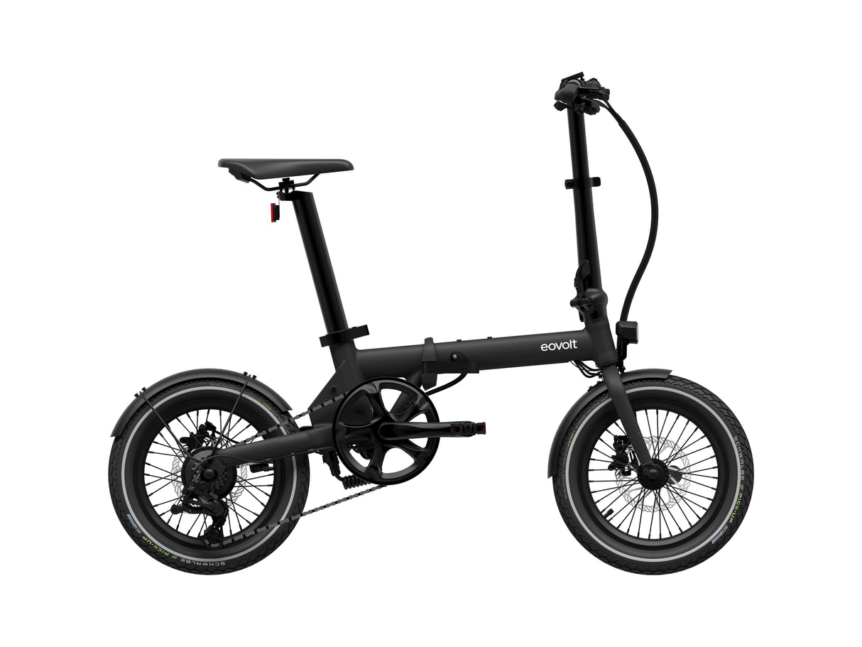 Eovolt Electric Pleging Bike Morning 16 Orígenes V3 Negro