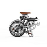 Eovolt electric folding bike morning 16 vintage v3 black