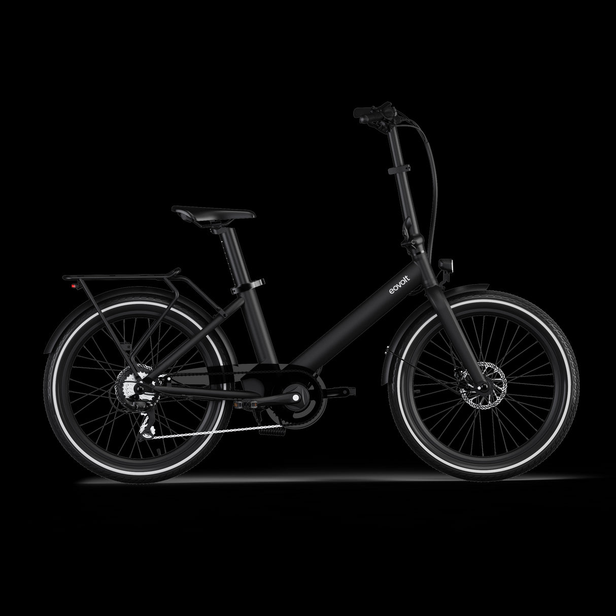 Eovolt Electrical Compact Bike Evening 24 V2 Negro