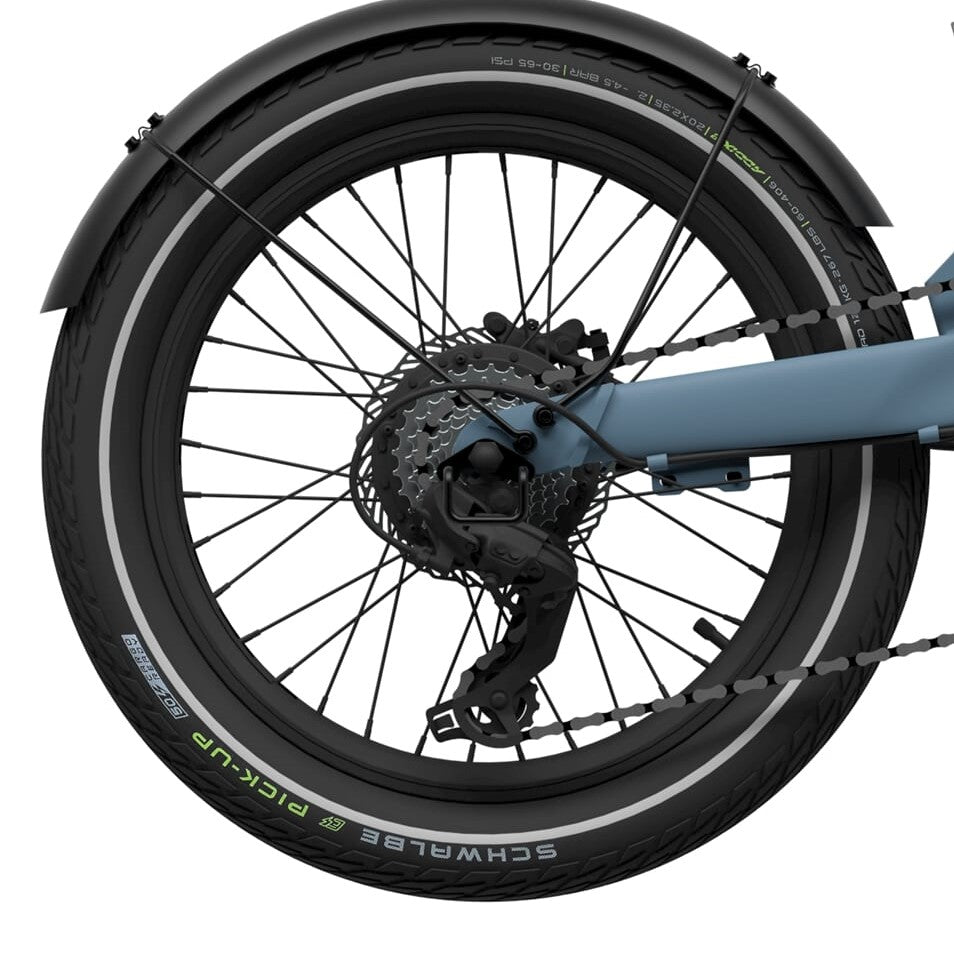 Eovolt baghjul morgen v3 16 tommer uden disk sort