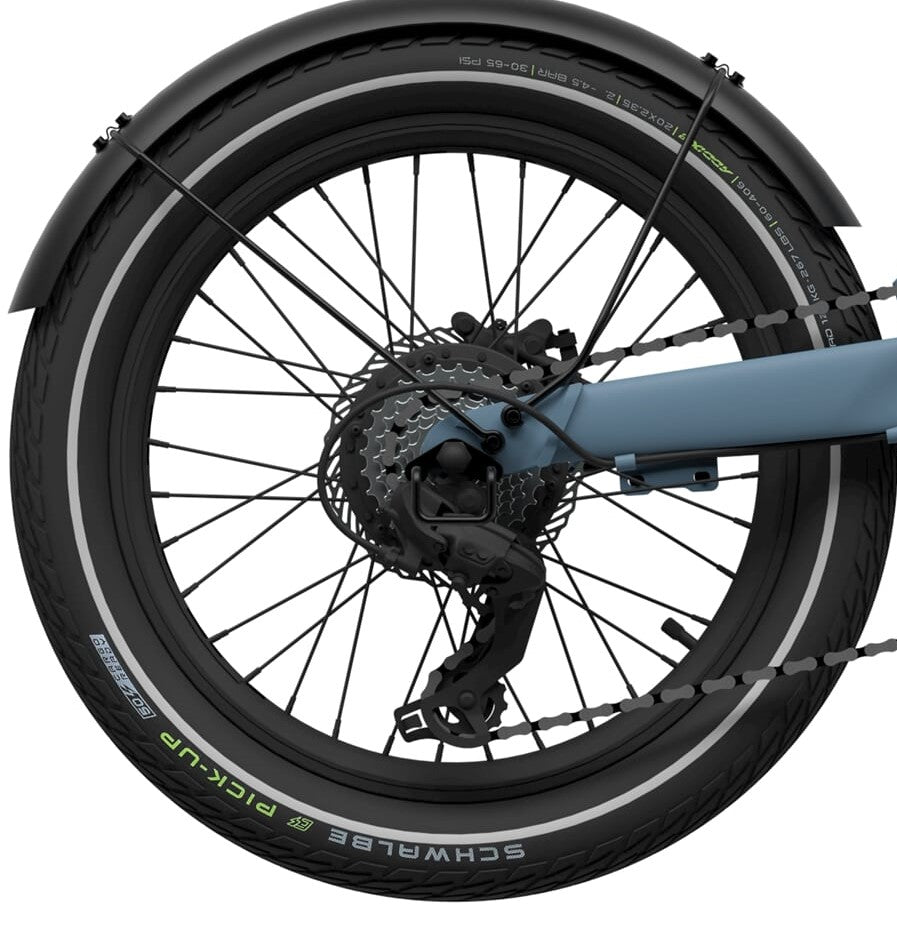 Eovolt rear wheel Afternoon 20 Without Disk Band Black