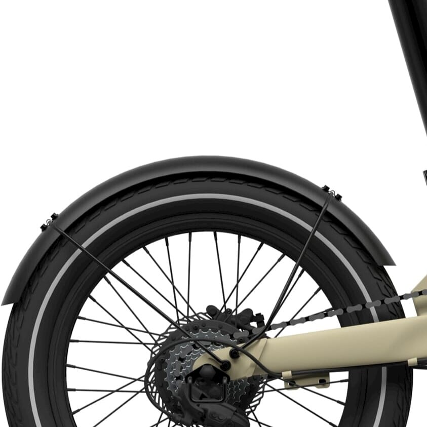 EOVOLT STATION REAR 20 INCH Black