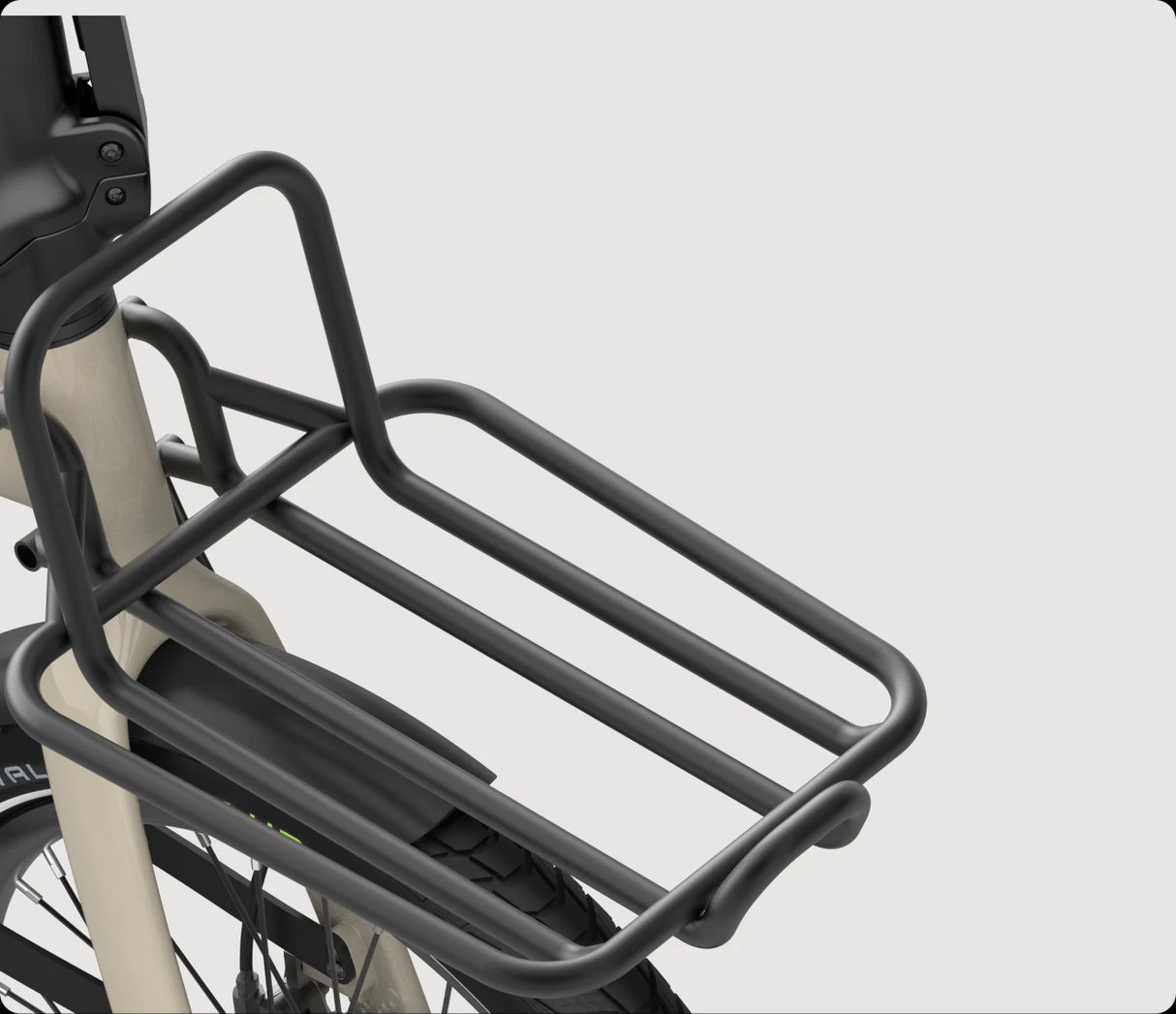 Eovolt Front Carrier Pizza Rack popoldanski pro črni