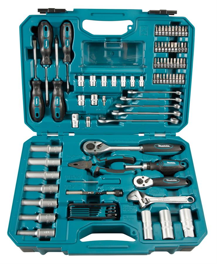 Makita handgereedschapset 87-delig