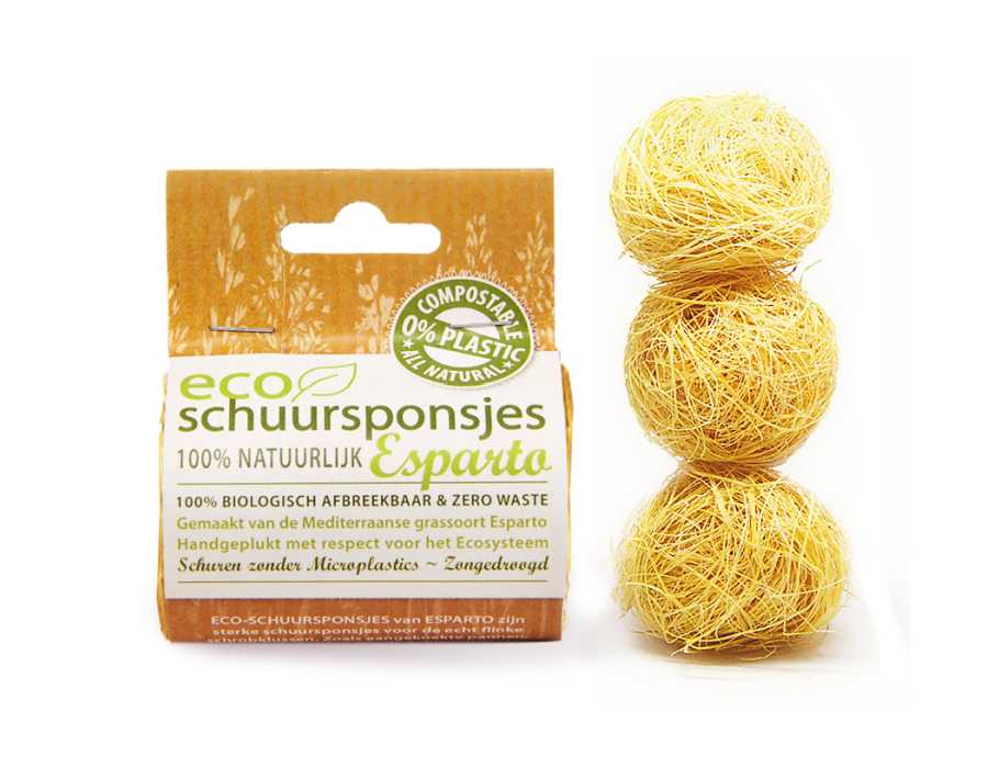 Enjoy La Vida Eco -Schuursponsje - Esparto